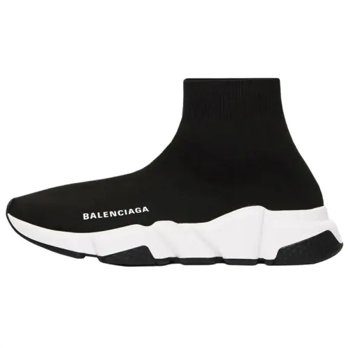 Balenciaga Speed Recycled Black White Women's