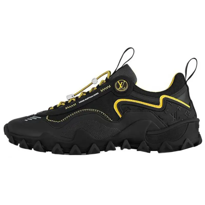 LOUIS VUITTON RUSH Running Shoes Women's Black