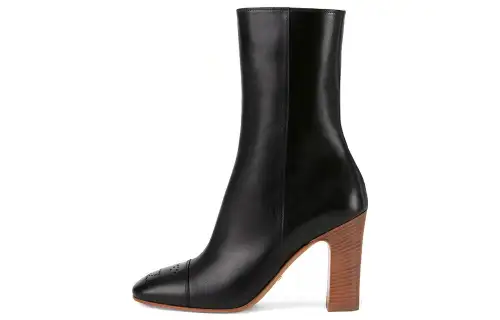 GUCCI Interlocking Ankle Boots Women's Black