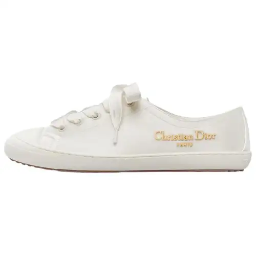 DIOR Dioriviera Lucky Low top Skateboard Shoes Women's White