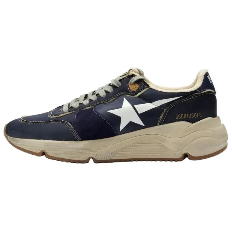 Golden Goose Running Sole Suede Sneakers
