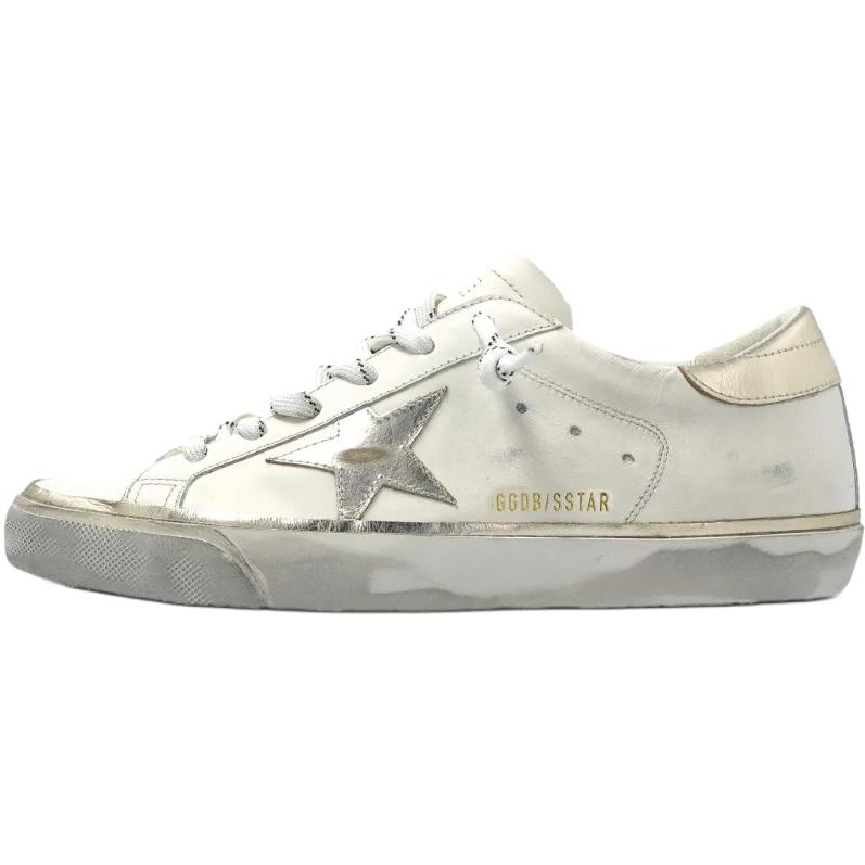 Женские кеды Golden Goose Super-Star (бежевые)