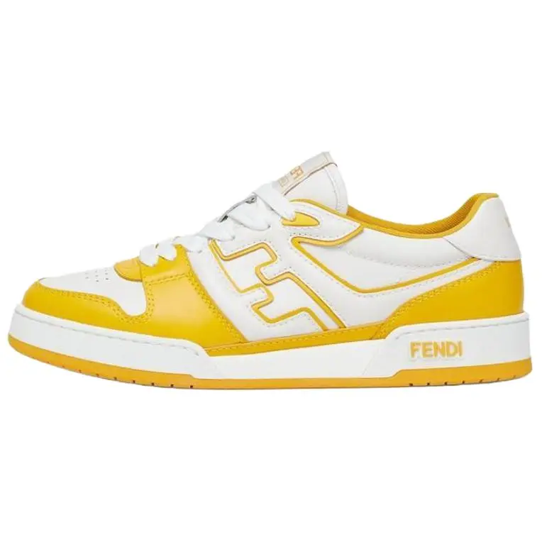 FENDI Match Panelled Low Top Sneakers