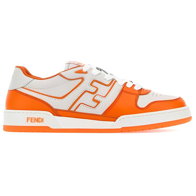 FENDI Match Panelled Low Top Sneakers