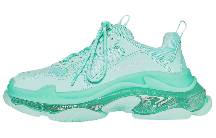 Мужские кроссовки Balenciaga Triple S (зеленые)
