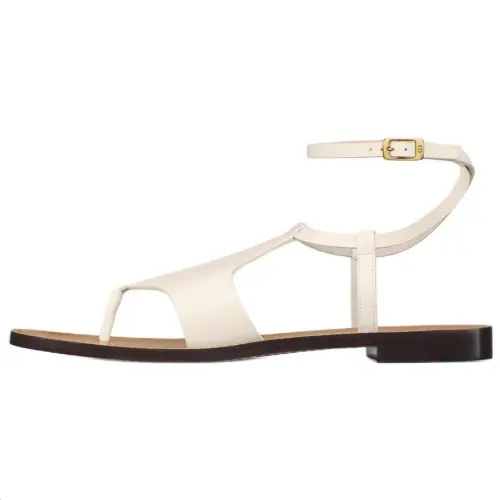 DIOR Dioriviera Dior Sun One Strap Sandals Women's White