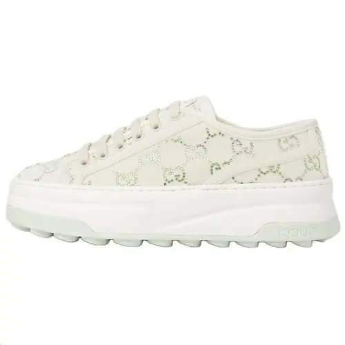GUCCI Tennis 1977 Low top Casual Shoes Women's White