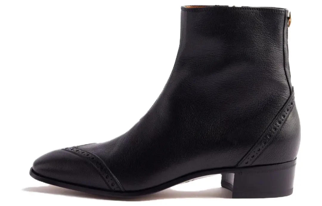 GUCCI Ankle Boots Men's Black