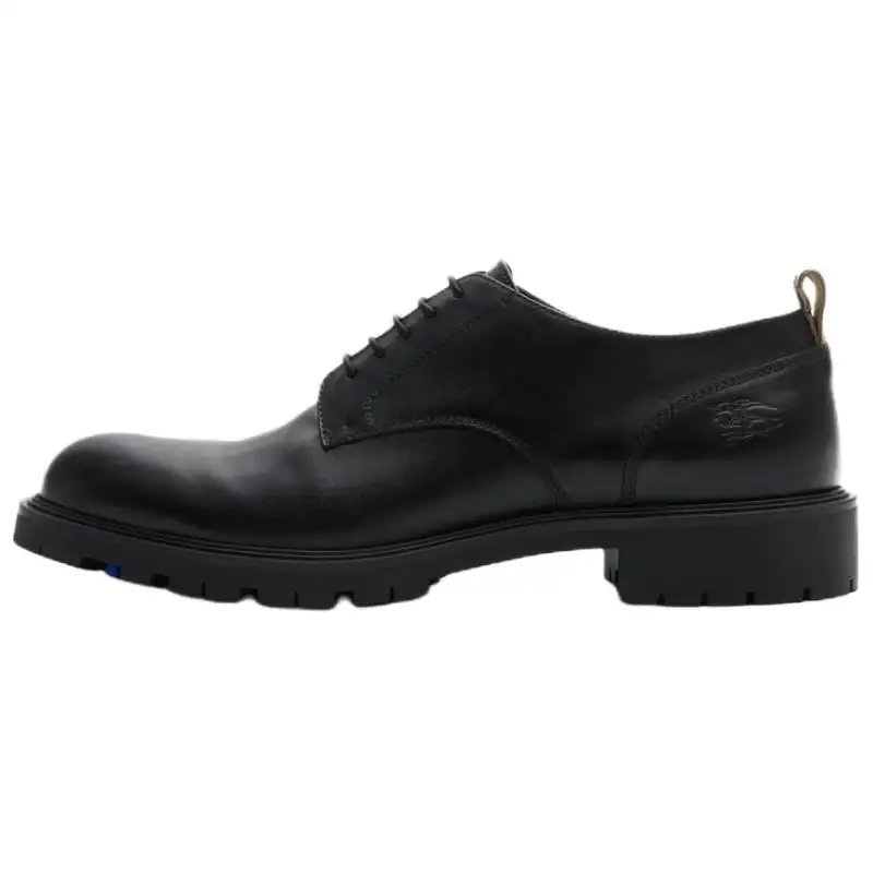 Burberry Rogue Calfskin Casual Shoes Men's Black