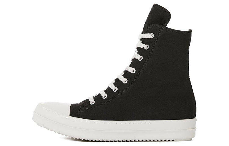 Мужские кеды Rick Owens DRKSHDW (черно-белые)
