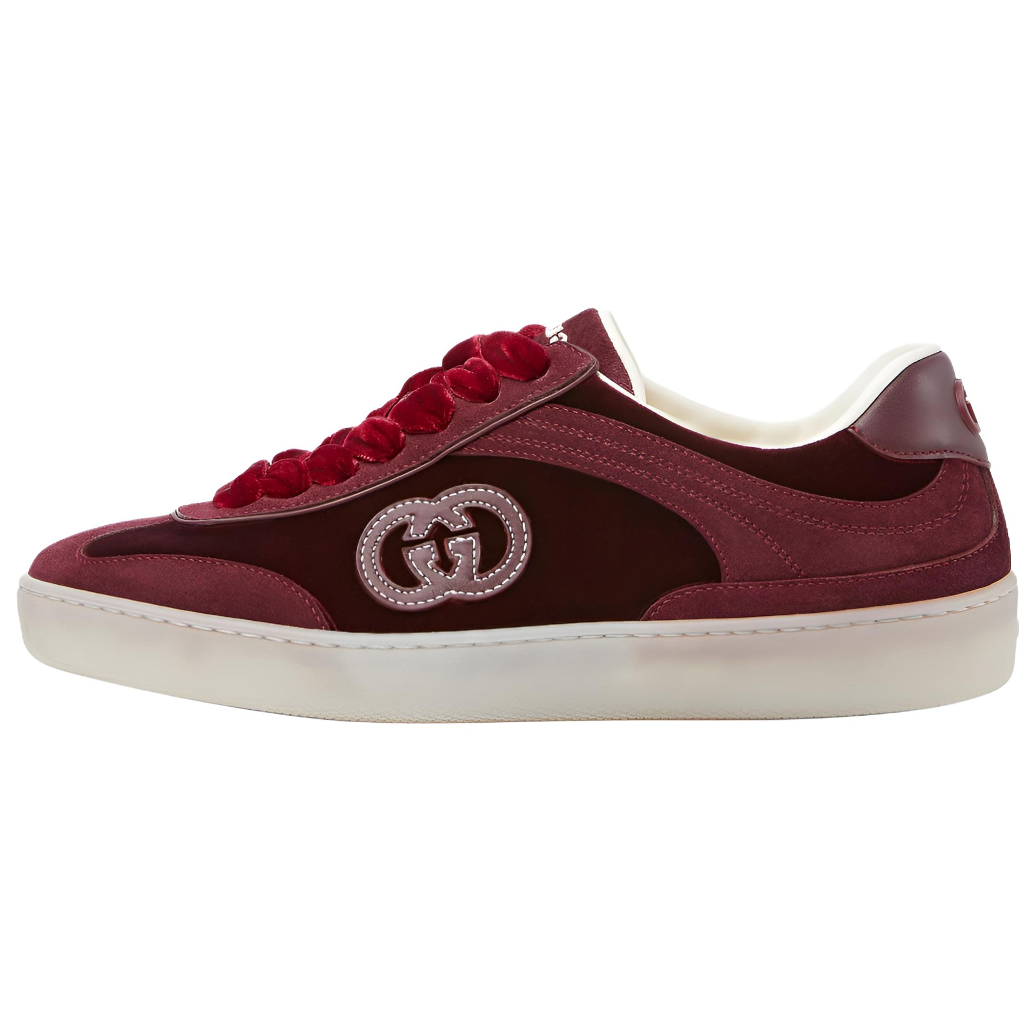 Женские кроссовки Gucci G75 (фуксия)