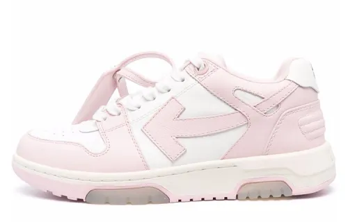 OFF WHITE Out Of Office Low Top Sneaker 'Pink White' Women's