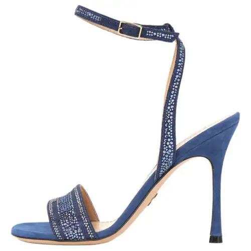 DIOR Dway One Strap Sandals Women's Blue