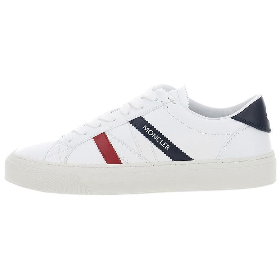 Мужские кеды Moncler Monaco (белые)