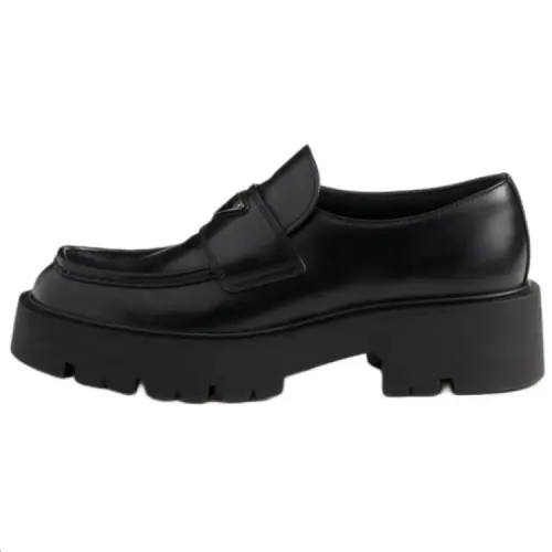 PRADA Loafers Men's Black