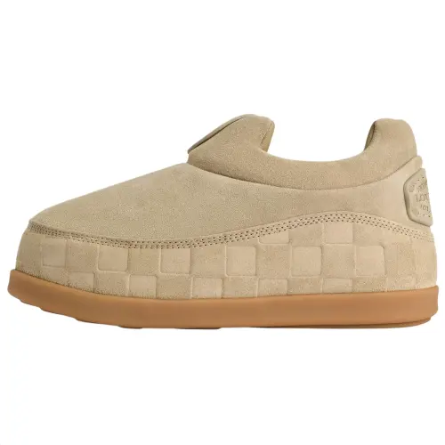 LOUIS VUITTON Nigo Collaboration Yeti FW25 Cortez Shoes Suede Ankle Length Snow Boots Unisex Beige