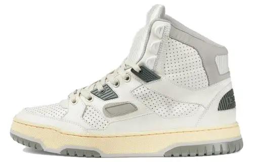 Gucci Wmns High Top Trainer 'Distressed Effect - Off White' Women's