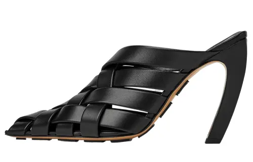 Bottega Veneta Alfie Heeled Mules Women's