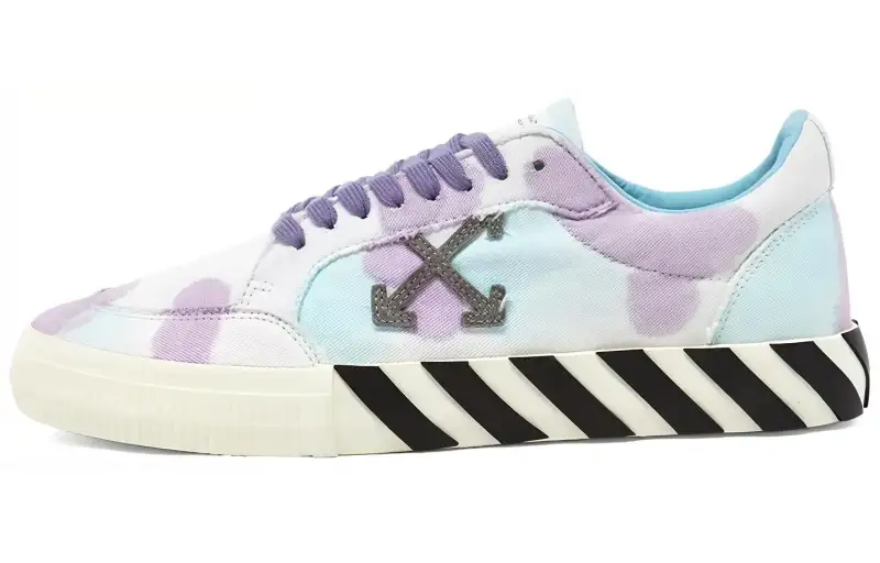 OFF WHITE Low Vulc Lilac Tie Dye