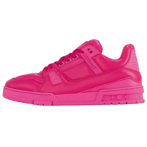 LOUIS VUITTON Lv Trainer Sneakers 'Hot Pink' Women's