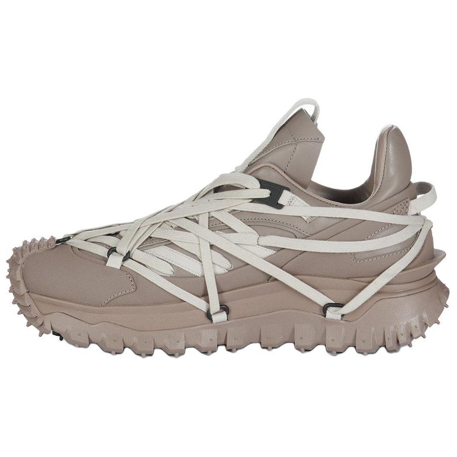 Кроссовки Moncler x RICK OWENS/RO Trailgrip Megalace (коричневые)