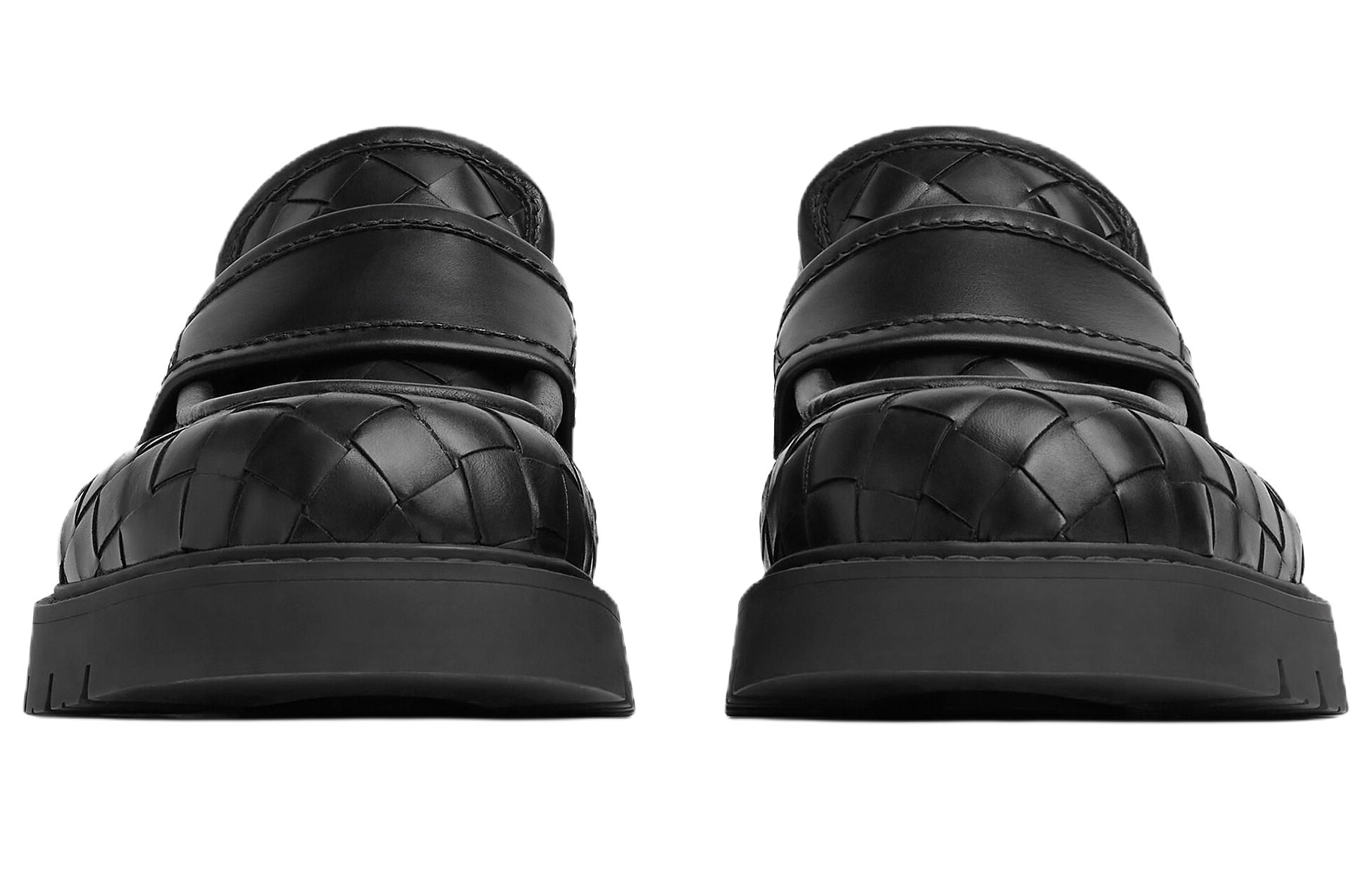 Bottega Veneta Haddock Boat Shoes