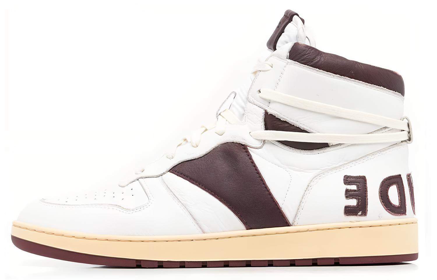 RHUDE Panelled High top Sneakers