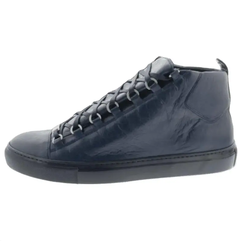 Balenciaga Arena High top Skateboard Shoes Men's Blue