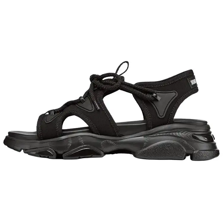 DIOR Women's D-Connect Sandal 'Black'
