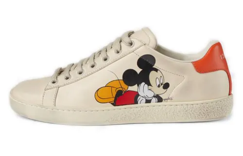 GUCCI Ace X Disney Ivory Women's