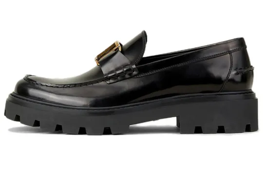 TOD'S T Monogram Ridged Loafers