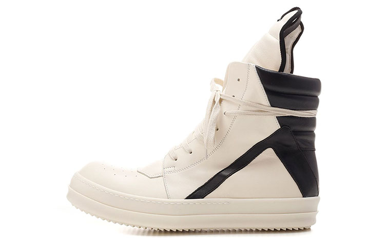 RICK OWENS Phlegethon Geobasket Milk Green