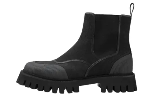 Gucci Gg Ankle Boot 'Triple Black'