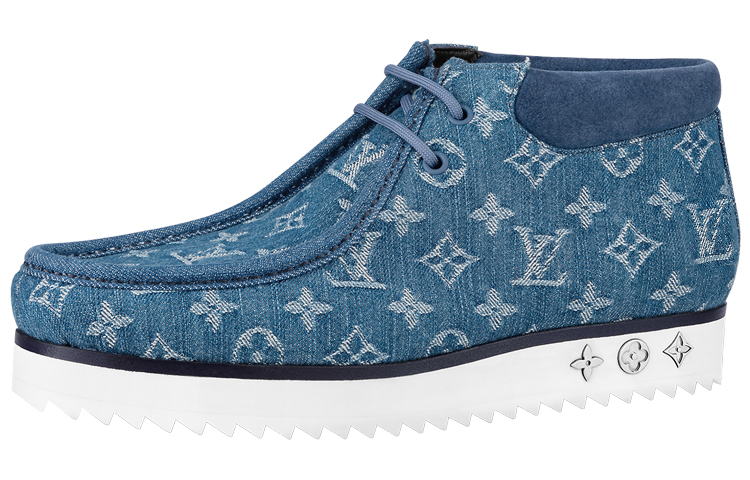 Мужские ботинки Louis Vuitton Mods (синие)
