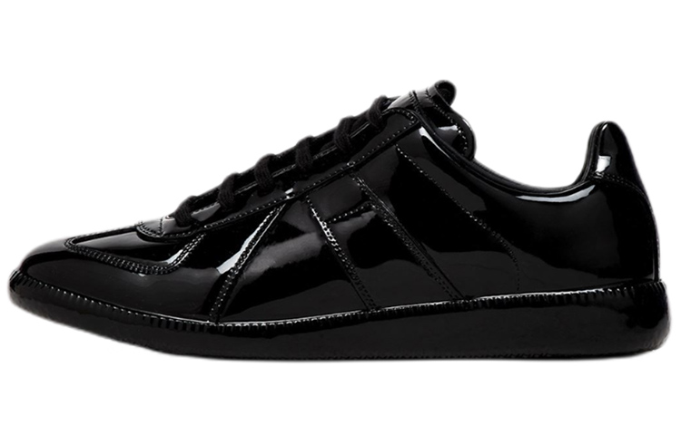 Женские кеды Maison Margiela Replica (черные)