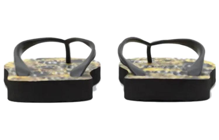 VERSACE JEANS Couture Embossed-logo Flip-flops