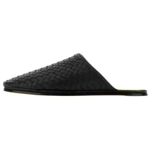 Bottega Veneta Closed Toe Slippers Men's Black