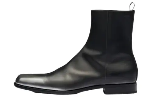 PRADA Ankle Boots Men's Black