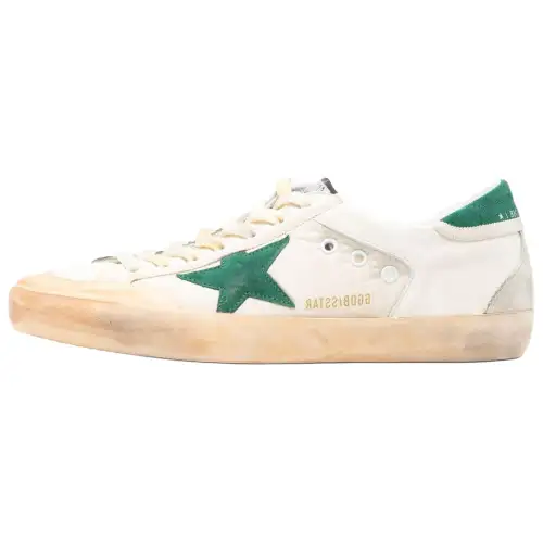 Golden Goose Super-Star Distressed Panelled Sneakers