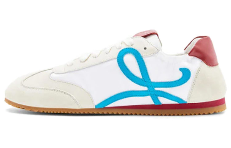 LOEWE Ballet Runner Low top Casual Shoes Men's White Blue