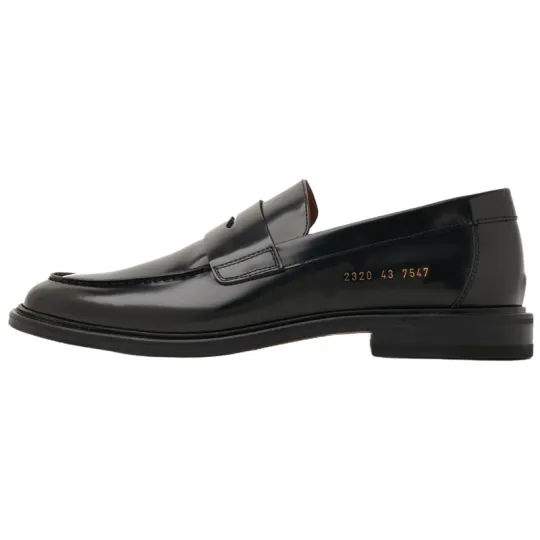 COMMON PROJECTS Leather Casual Leather Shoes Men's Black