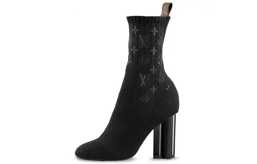 LOUIS VUITTON Silhouette Women's Ankle Boots