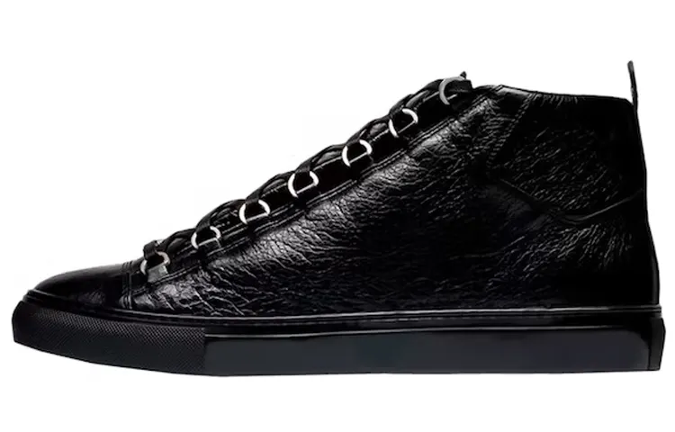 Balenciaga Arena High 'Shiny Black'