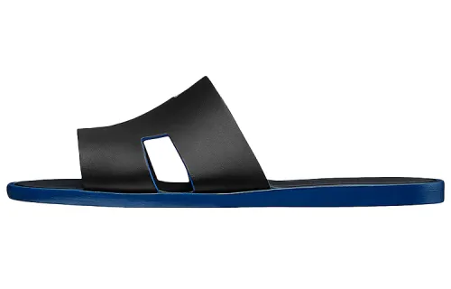 HERMES Izmir Quick Dry Slide Slippers Men's Black Blue