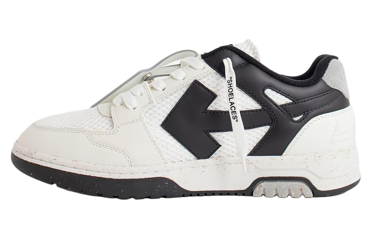 Мужские кеды OFF-WHITE Out Of Office (бело-черная)