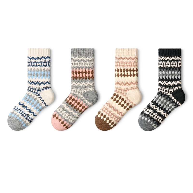 Primeet Crew Socks Unisex 4 Pack