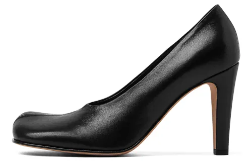 Bottega Veneta Cone Heel High Heels Women's Black