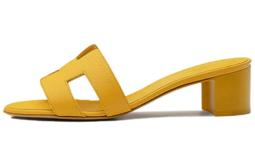 HERMES Oasis Stylish Sandal Women's Gravel Yellow