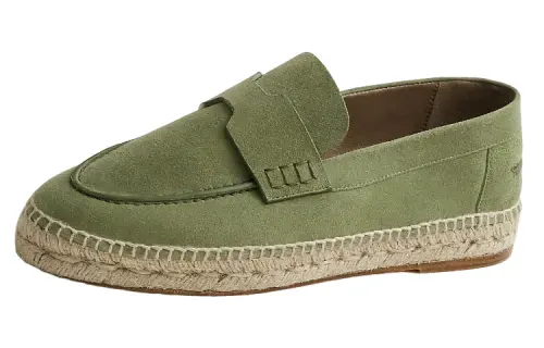 HERMES Trip Casual Shoes Women's Green