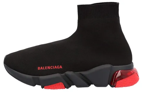 Balenciaga Speed Sneaker 'Clearsole - Black Red'